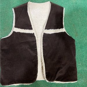 Vintage Men’s Sherpa Vest